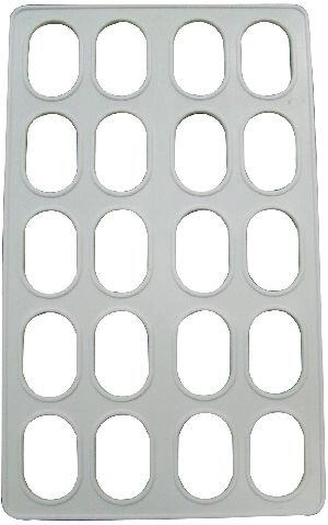 Gabarit pour mini-laskonky 30 × 18 cm, 20 ouvertures