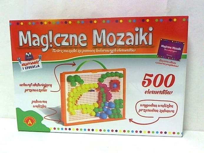 Mosaïques magiques – kit créatif et éducatif