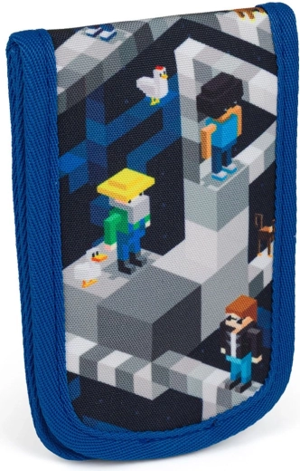 Pochette tour de cou Topgal pixelart