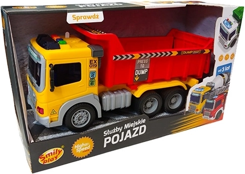 Camion-benne pour enfants Smily Play – services urbains