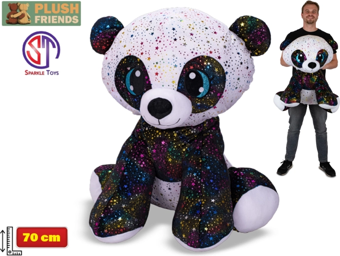 Panda en peluche Star Sparkle 70 cm