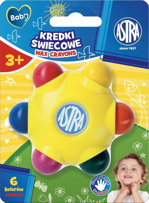 Crayons de cire ASTRA BABY Étoile