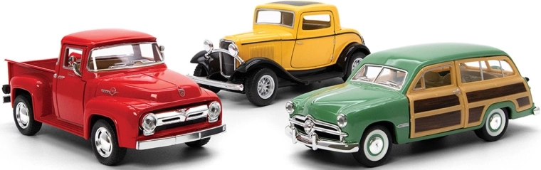 Modèle de voiture en métal Ford Classic