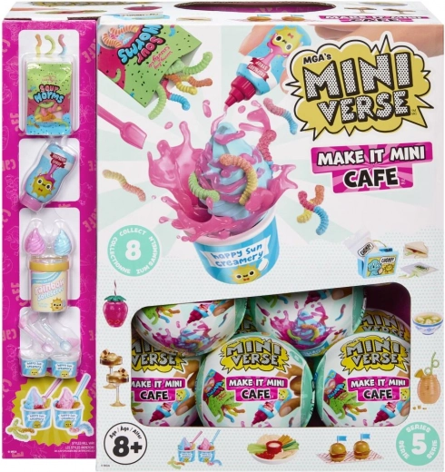 Miniverse Make It Mini Foods : café, série 5 (Wave A) – miniatures de collection