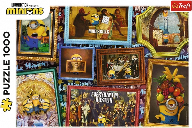 Puzzle Trefl Minions – galerie, 1000 pièces