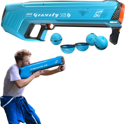 Spyra Gravity – blaster à eau électrique pour bombes à eau rechargeables