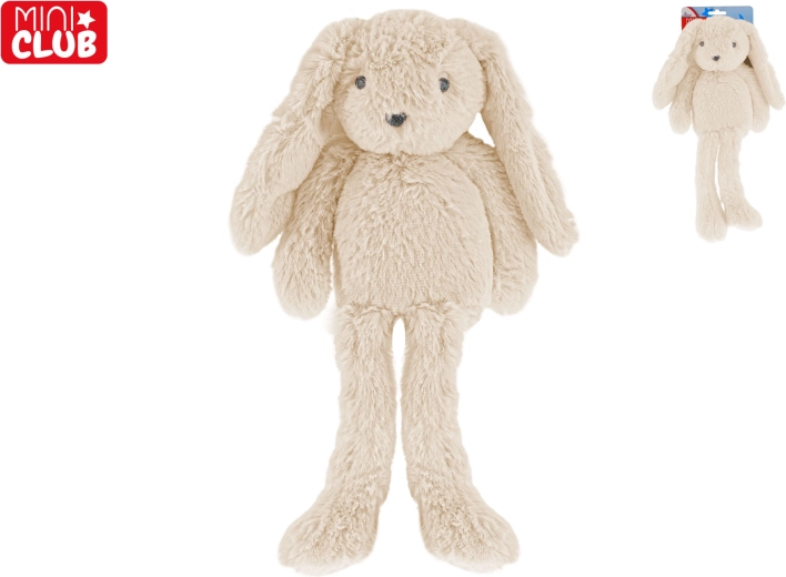 Mini Club lapin en peluche beige aux longues pattes 37 cm