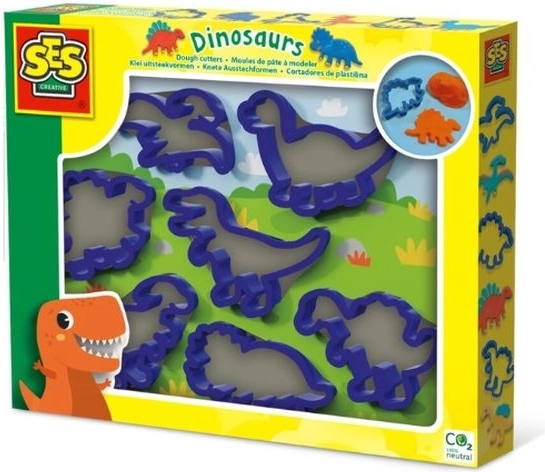 Emporte-pièces SES pour pâte et pâte à modeler – dinosaures