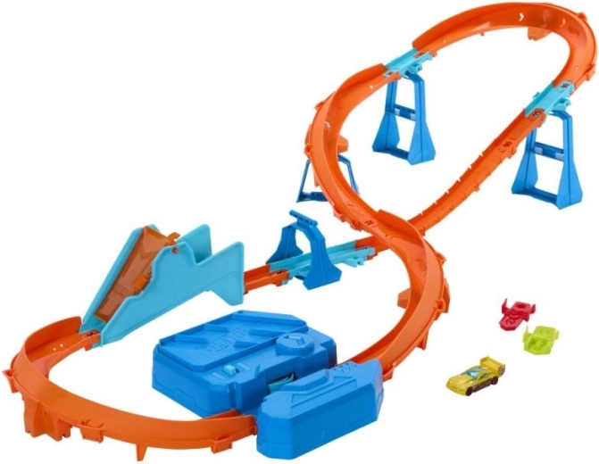Hot Wheels Track Creator – set boosté avec propulseur