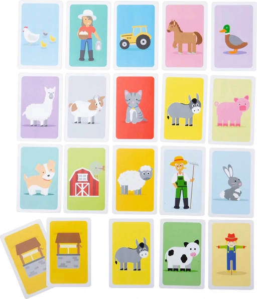 Jeu de cartes Snap ! Ferme par Bigjigs Toys