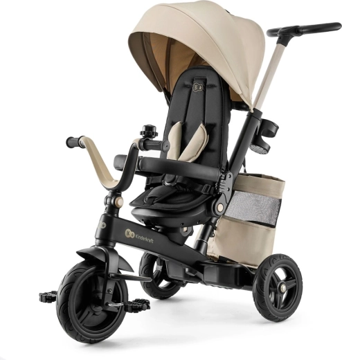 Tricycle pour enfant Kinderkraft Easytwist, beige