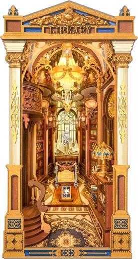 RoboTime coin bibliothèque Bibliothèque des merveilles – Maquette 3D DIY avec LED