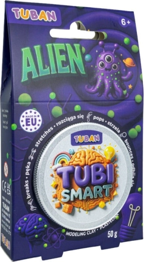 Pâte à modeler Tubi Smart Alien 50 g