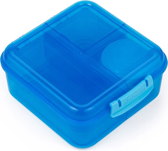 Boîte à goûter bleue Topgal ZODI