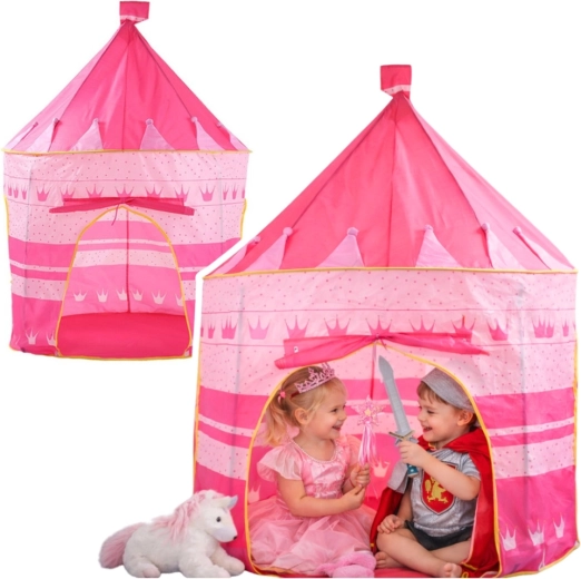 Tente pour enfants rose – palais pour petites princesses, pour la chambre et le jardin