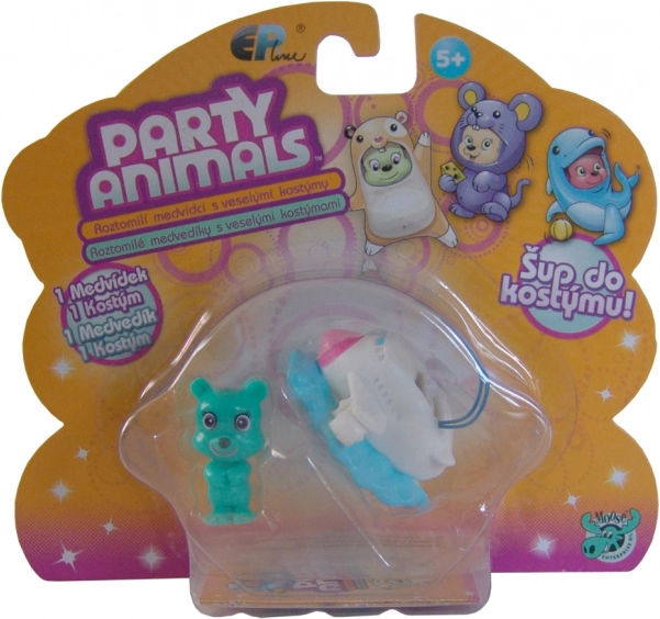 Party Animals – porte-clés de collection pour sac à dos et téléphone