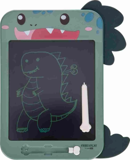 FreeON Free2Play tableau de dessin magnétique dinosaure - 1 pièce