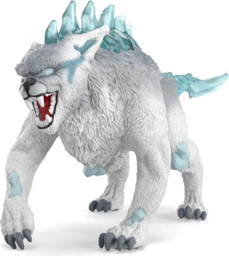 Lynx des glaces ELDRADOR CREATURES – figurine de collection pour enfants 7–12 ans