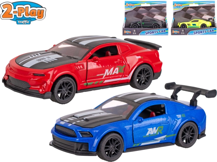 2-Play Traffic voiture de sport avec rétrofriction 11,5 cm