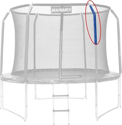 Marimex poteau de remplacement du filet de sécurité – partie supérieure pour trampoline 305 cm