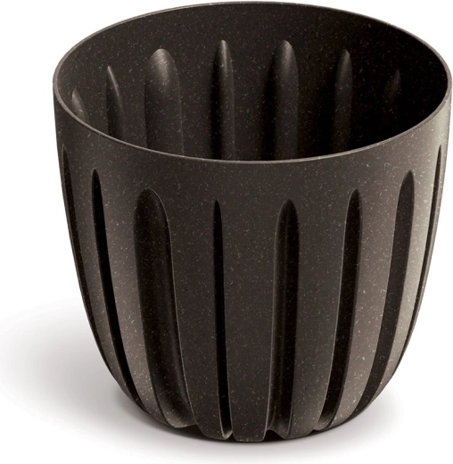 Cache-pot Eco Wood café 13,8 cm