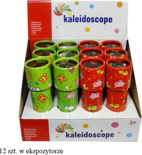 Kaléidoscope à tête rotative