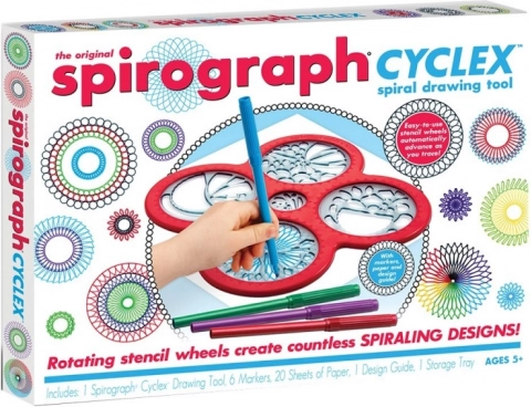 Spirographe CYCLEX kit de dessin créatif