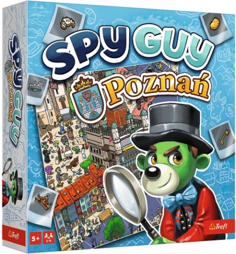 Spy Guy Poznań – jeu familial coopératif avec une carte géante de la ville