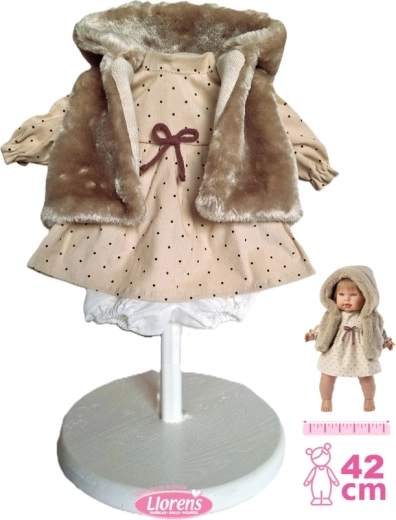 Llorens tenue pour poupée 42 cm – ensemble 3 pièces