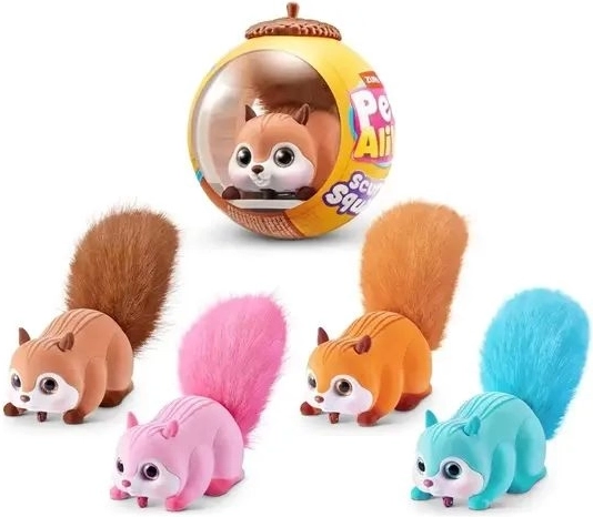 ZURU Pets Alive écureuil interactif dans une boule surprise - 1 pièce