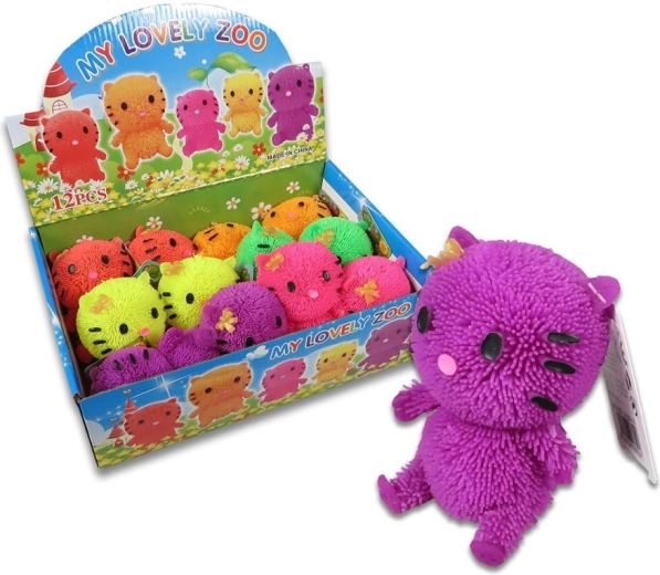 Chat anti-stress 10 cm – jouet à presser pour enfants