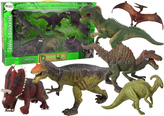 Set de dinosaures - 6 grandes figurines