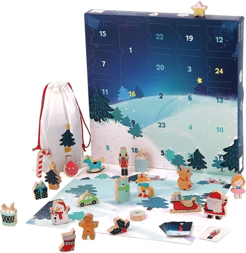 Calendrier de l'Avent Vilac toucher et trouver