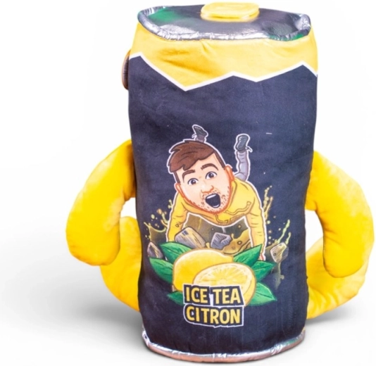 Peluche Tary boisson citron 40 cm