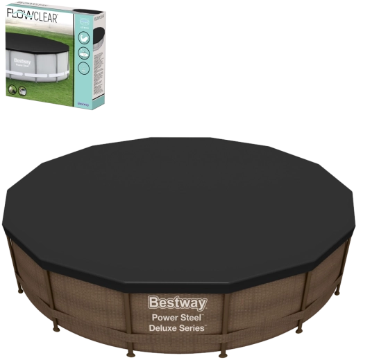 BESTWAY bâche pour piscine tubulaire 427 cm