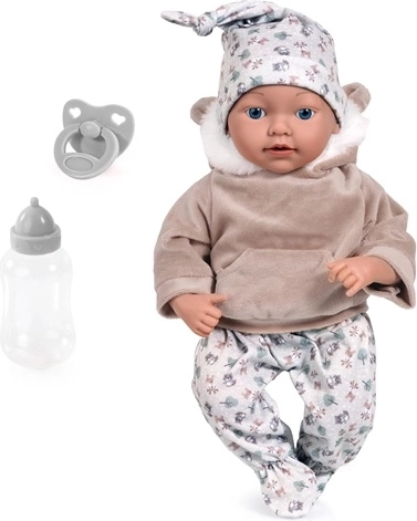 Poupée réaliste Reborn Bayer avec accessoires, 38 cm