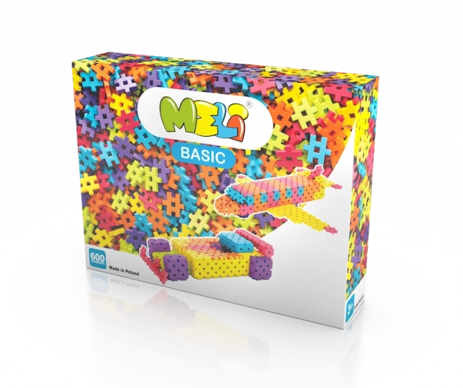 Jeu de construction MELI Basic 600 pièces
