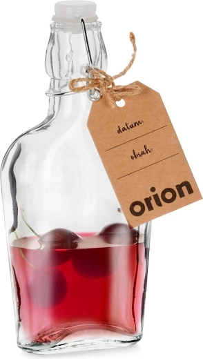 Bouteille en verre avec clip 180 ml