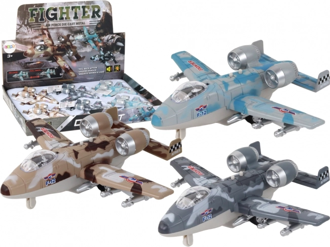 Jouets Avion de Chasse Militaire Camo