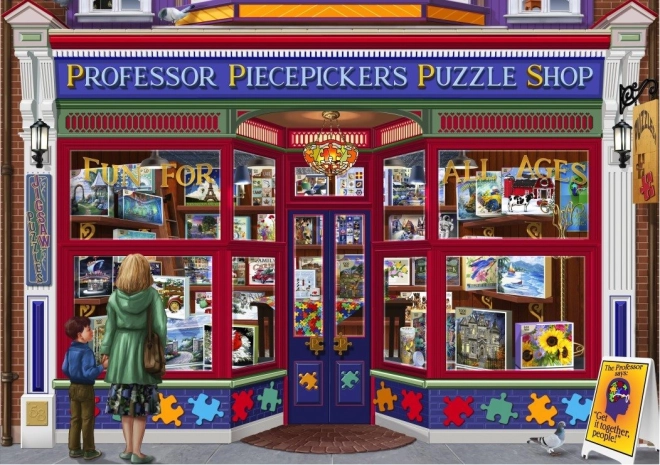 Puzzle Bluebird Professor Puzzle Shop 1500 pièces