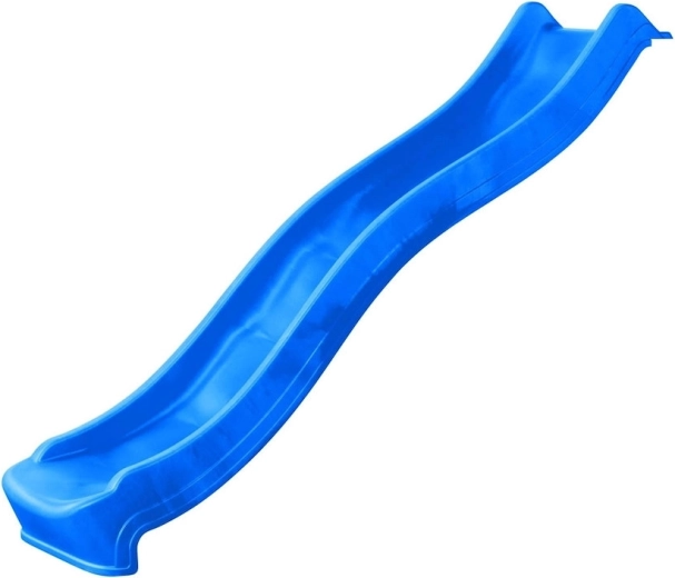 Toboggan pour enfants avec raccordement à l’eau, bleu, 2,2 m
