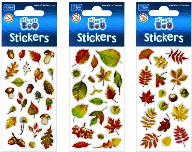 Autocollants d’automne - 1 pièce