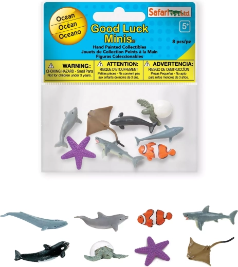Safari Ltd. Océan good luck minis funpack (8 figurines)
