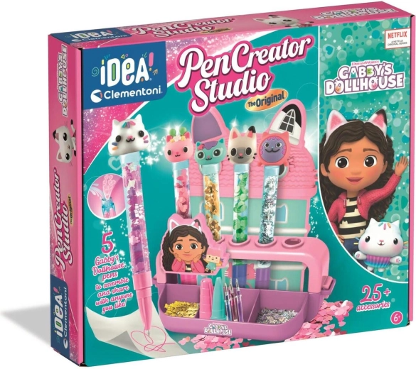 Clementoni kit créatif – usine à stylos GABBY’S DOLLHOUSE