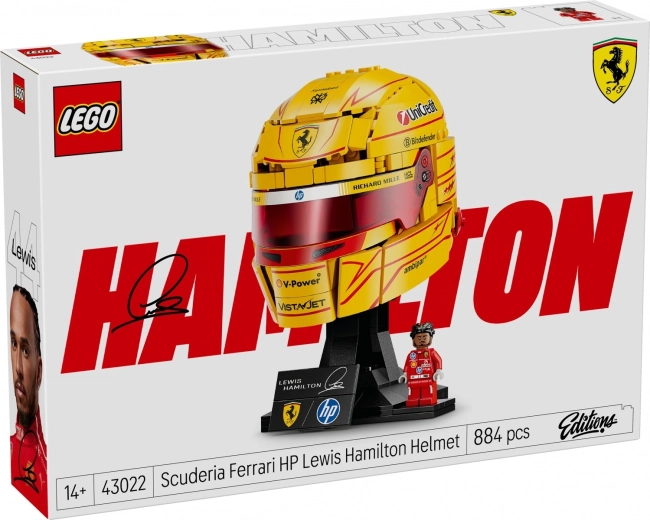 LEGO Editions casque de Lewis Hamilton Scuderia Ferrari HP