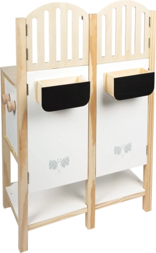 Écurie en bois small foot pour chevaux de loisir, pour 2 poneys