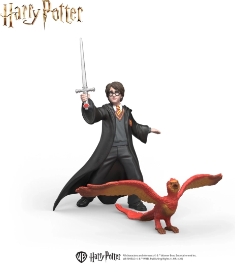Harry Potter - Harry et Fawkes avec l’épée