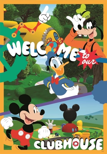 Puzzle MAXI Clubhouse de Mickey 60 pièces