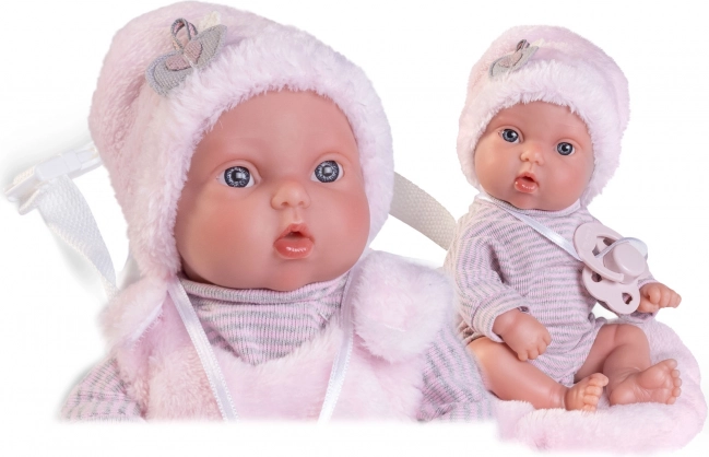 Antonio Juan Picolín - poupée bébé réaliste entièrement en vinyle 21 cm