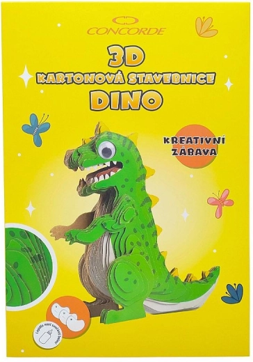 Maquette 3D en carton – dinosaure